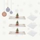 thumbnail image 1 of Paquete de 3 Tarjetas de Felicitación Navideñas Macarena Árbol de Navidad Tarjeta de felicitación de año nuevo, 1 of 8