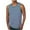 Blue - tank tops men, variant on WAENQINLA Men's Striped Tank Top Summer Sleeveless Workout Gym Undershirt Big and Tall Crewneck Beach Vacation Tshirt