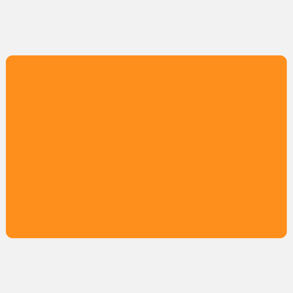 JAM Paper Standard Label Rolls, Rectangle, 3 1/4 x 5, Neon Orange, 125 Labels/Roll