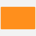 thumbnail image 2 of JAM Paper Standard Label Rolls, Rectangle, 3 1/4 x 5, Neon Orange, 125 Labels/Roll, 2 of 2