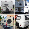 thumbnail image 5 of AmFor Funda de repuesto para neumáticos de ajuste universal para Jeep Trailer RV SUV Truck y muchos vehículos con diámetro de rueda de 32 a 33 pulgadas, protectores de neumáticos resistentes a la inte, 5 of 5