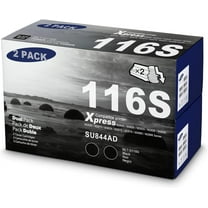 MLT-D116S 2 Pack Blk Toner Crtg, MLT-D116S Black Toner Cartridge Replacement for Samsung MLT-D116S Toner Works with Xpress M2625/2626/2825/2826/2835/2836; Xpress M2675/2676/2875/2876/2885/2886 Series