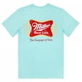 thumbnail image 3 of Miller High Life Logo Saltwater Colorway Front and Back Print T-Shirt-Large, 3 of 3