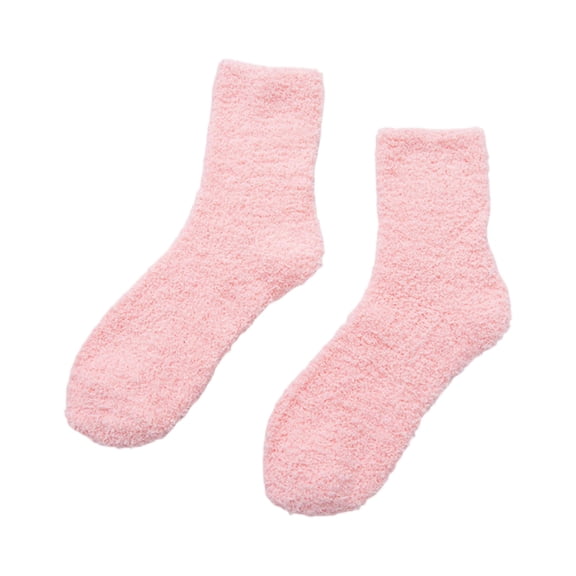 Dwellite Womens Thin Above Ankle Socks Soft Cozy Cute Casual Ankle High Calf Socks Non Slip Sock 1 Pairs Pink
