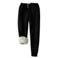 thumbnail image 2 of XXWXYD Kids Girls Fleec𝖾 Sweatpants Sher𝗉a Lined Plush Joggers Winter Warm Cotton Fuzzy Elastic Waist Athleti𝖼 Pants for Play-dates School 3-14 Years, 2 of 6