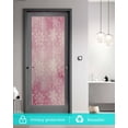 thumbnail image 5 of Window Privacy Film, Pink White Christmas UV Sun Blocking Window Tint Film Heat Control One Way Blackout Window Film, Watercolor Xmas Snowflake Retro Simple Non Adhesive Static Cling 19.6x39.3 In, 5 of 7