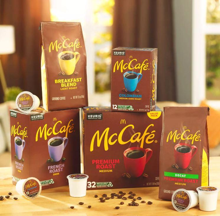 McCafe Coffee Single Serve K-Cup Pods 