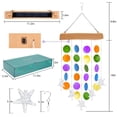 thumbnail image 4 of Ceevoo Solar Wind Chimes for Outside, Birthday Gifts for Mom Grandma, Waterproof Solar Hanging Lights for Patio Garden Yard Decorations, Multicolor, 4 of 7