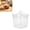 Seasoning Jar C 11.3 Oz, variant on Acrylic Sugar Bowl Set With Lid And Spoon, Transparent Seasoning Jar For Kitchen, Multi-Size Condiment Container, Acrylic Spice Jar With Spoon, Clear Seasoning Box For Sugar Ghee Olive Oil, 7.1Oz