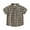 Black Check, variant on FLMEI 1-6 Years Little Boys Cotton Shirts Tops Short-Sleeved Tee Shirts Plaid Shirt Button Blouses for Kids Toddler
