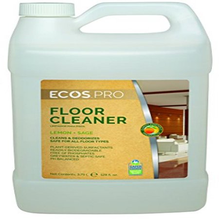 Earth Friendly Products Proline PL9725/04 Floor Kleener Hardwood and Hard Surface Floor Cleaner, 1 gallon Bottles (Case of