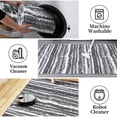 thumbnail image 4 of CAROMIO Area Rug Boho Rug Machine Washable Rug Anti-Slip Backing Rugs Geometric Bohemia Area Rug, 5' x 7' Gray, 4 of 6