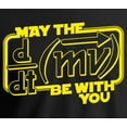 thumbnail image 2 of May The Force Be with You Funny Physics Science T-Shirt, 2 of 3