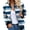 Blue, variant on Vedolay Womens Tops Open Front Cardigans Crochet Blazer Jacket Coat Blue,2XL