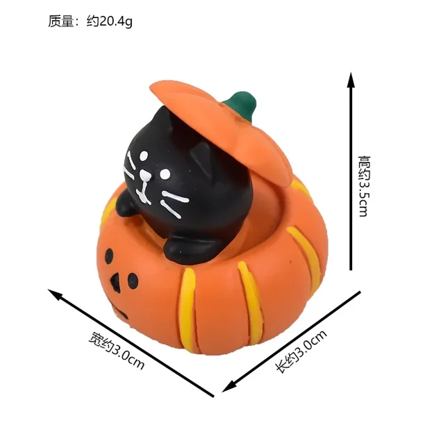¡Novedad! Decoración japonesa Zakka 2024 para Halloween, estantería, decoración coleccionable para el hogar, adornos artesanales de resina, decoración de escenas
