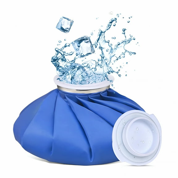 XIRQI Ice Packs for Injuries,Reusable Ice Bags,Hot & Cold Therapy Pain Relief,Instant Ice Packs Ice Bag No-Leak & Waterproof,Traditional Ice Pack,Versatile & Durable,Blue (9 In)