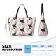 thumbnail image 4 of Disketp Pigs Bolsa de Playa de Gran Capacidad, Bolso Impermeable y a Prueba de Arena para Mujer, Ideal para Playa, Piscina y Natación, 4 of 7