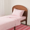thumbnail image 2 of Mainstays Kids 100% Cotton Percale Bed Sheet Set, Twin, Light Pink, 3 Pieces, 2 of 8
