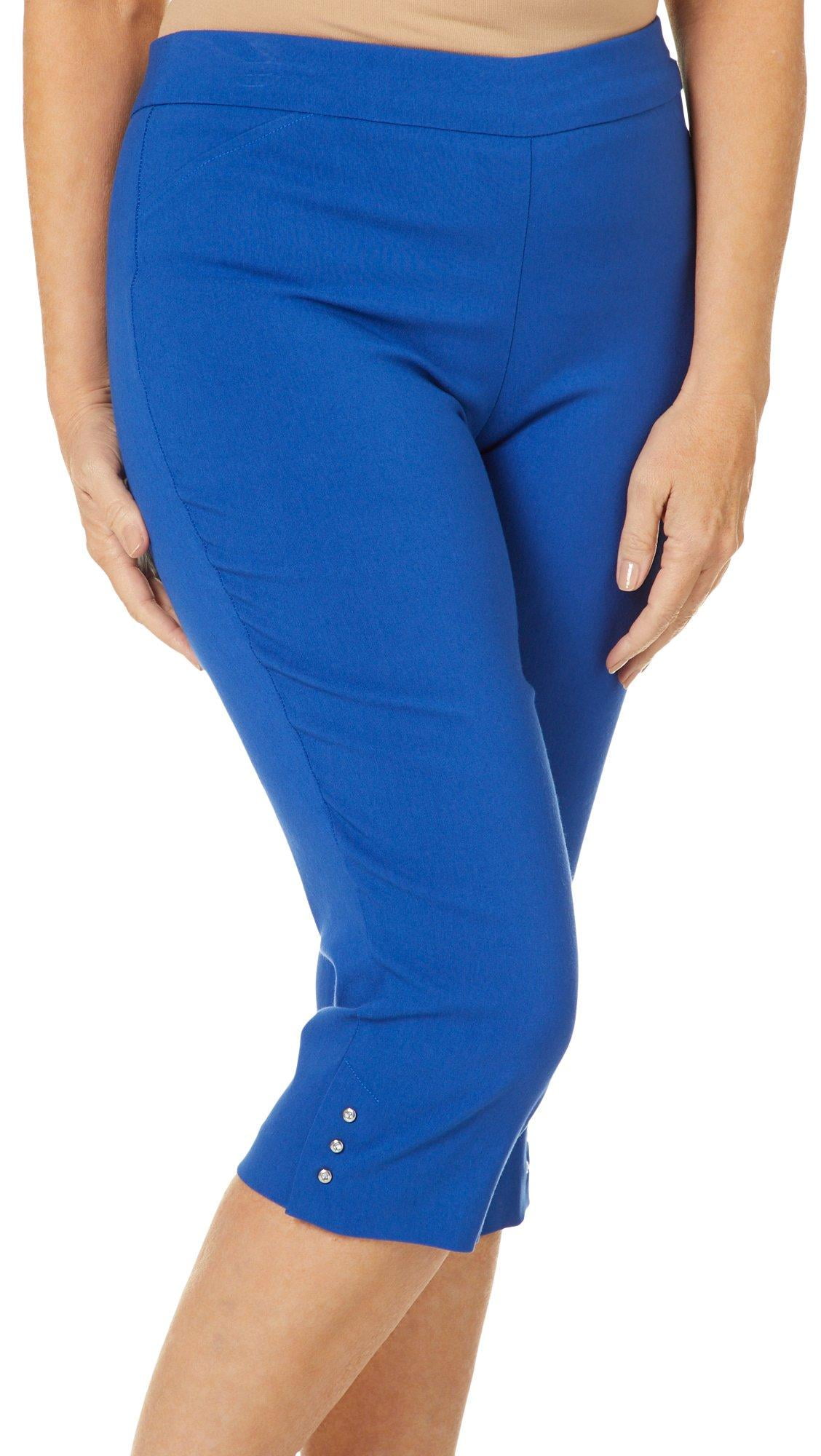 Tummy Control Capris 6P Marine blue 
