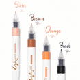 thumbnail image 2 of ROSYMENG 0.5-2mm Acrylic Soft Plastic Tip Painting Pens for Sketching, 6-Count, 2 of 12