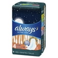thumbnail image 3 of ALWAYS Ultra Thin Size 4 Overnight Pads With Wings Unscented, 28 Count, 3 of 11
