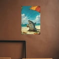 thumbnail image 5 of JRXY Iron Art Wall Hanging 8x12in - The Sunny Beach and Joyful Scenery 8x12in, 5 of 7