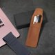 thumbnail image 2 of Student Pencil Bag Pencil Case Leather Pen Bag For Organizing School Supplies grey, 2 of 4