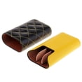 thumbnail image 4 of Humidor de con forro de cedro, caja para  para hombre de 3 unidades, regalo amarillo Zulema Caja del cigarro del cedro, 4 of 6