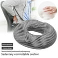 thumbnail image 2 of Cojín de asiento en forma de dona nuevo 2023, cómodo, para aliviar el dolor de cóccix, hemorroides, almohada para el cuidado de la cirugía A+, 2 of 4
