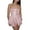 Pink, variant on Womens Wrap Strapless Bodycon Dress Sleeveless Ruffles Irregular Hem Cocktail Dress Party Club Mini Dress