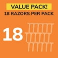 thumbnail image 3 of BIC Sensitive 2 Disposable Razors for Men With 2 Blades, 18 Pack, 3 of 8