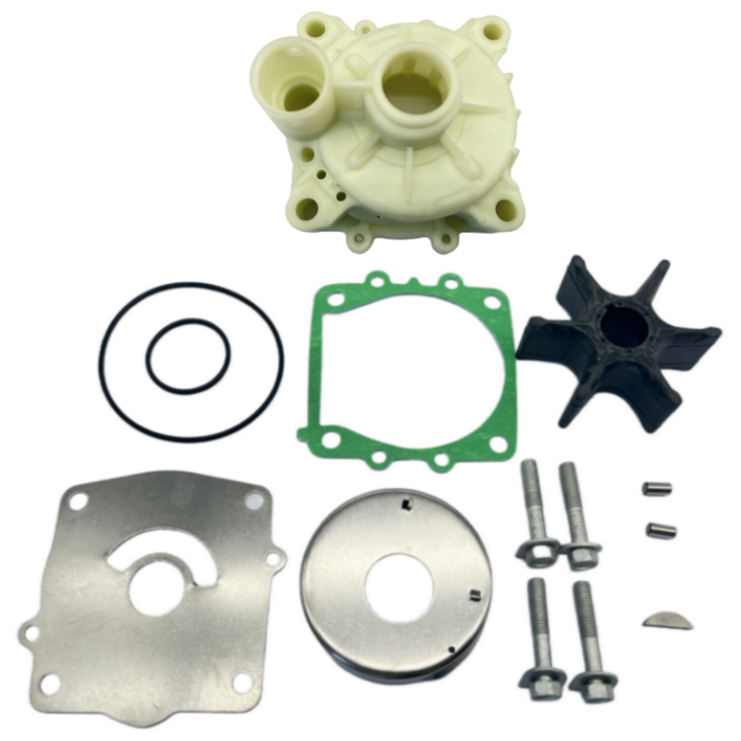 Yamaha Outboard Water Pump Impeller Kit - Fits 50/60 HP 4-Stroke & 2-Stroke (6H3-W0078-00)