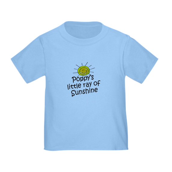 CafePress - Poppy's Sunshine Toddler T Shirt - Cute Toddler T-Shirt, 100% Cotton
