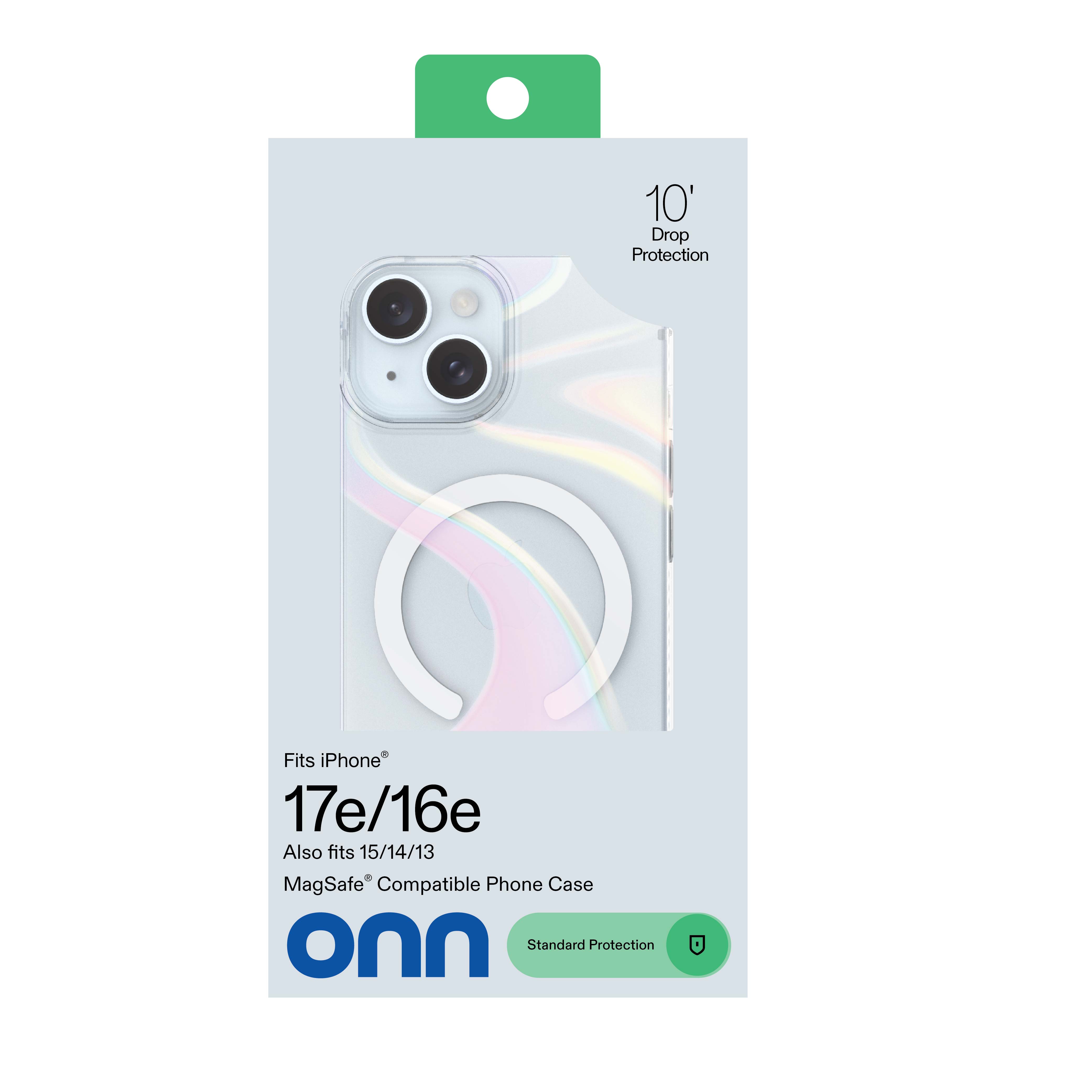 onn Clear Iridescent iPhone Case with MagSafe photo 7