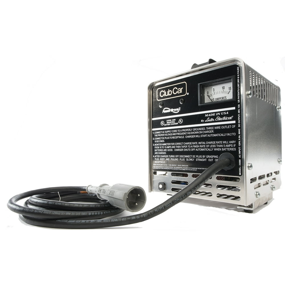 Club Car Golf Cart POWERDRIVE 3 48V/13A Battery Charger - Walmart.com