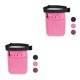 thumbnail image 4 of Speravity Riñonera de nailon portátil, bolsillos de almacenamiento de herramientas, cinturón deportivo, organizador plegable rosado 2piezas Speravity CBP159044, 4 of 6