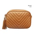 thumbnail image 4 of Bolso de mujer de moda informal Bolso de cadena Bolso bordado Bolso de hombro con borlas para mujer, 4 of 6