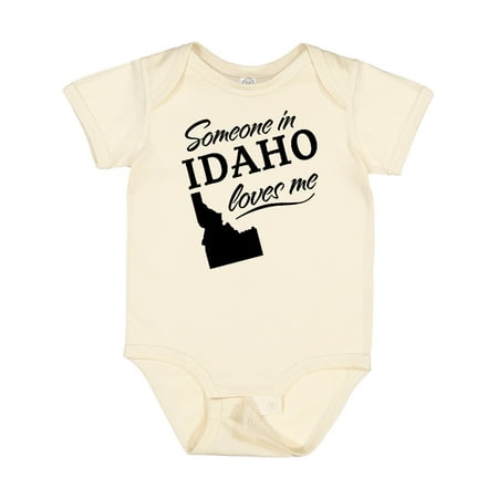 

Inktastic Someone in Idaho Loves Me Gift Baby Boy or Baby Girl Bodysuit