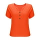 thumbnail image 5 of Vestidos Casuales Para Mujer, Blusas De Mujer De Moda Blusa informal de lino con cuello en V y manga corta con capucha para mujer, 5 of 5
