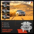 thumbnail image 4 of A-Premium 2 x Rear Wheel Bearing and Hub Assembly with 5-Lug Compatible with Mazda CX-5 2013-2023, 4 of 6
