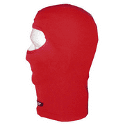 KG POLYESTER BALACLAVA FACE MASK - RED