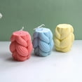 thumbnail image 3 of Woven Rope Silicone Mold DIY Crafts Projects Reusable Soap Candle Plaster Chocolate Baking Tool Supplies, 3 of 7