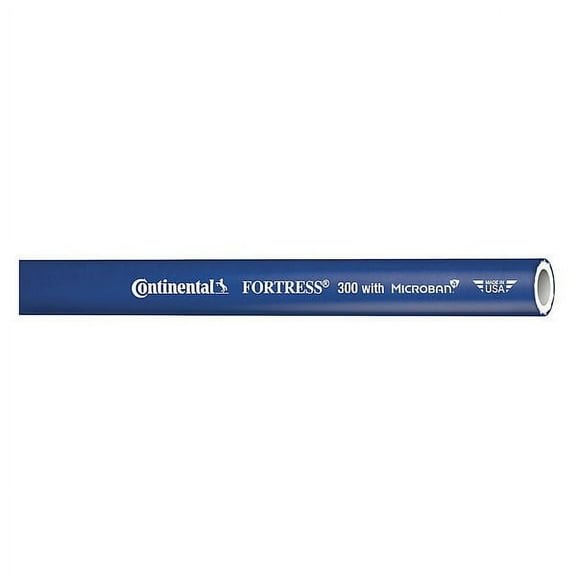 Continental Washdown Hose,1/2" ID x 100 ft.,Blue FRTB050-100-G