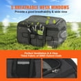 thumbnail image 4 of VEVOR Cat Carrier with Wheels Rolling Pet Carrier with Telescopic Handle and Shoulder Strap 0-35LBS, 4 of 5