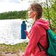 thumbnail image 4 of Botella de agua de acero inoxidable, para viajes, picnic y camping., 4 of 5