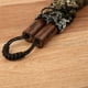 thumbnail image 5 of 27cm Solid Wood Double Stick Red Sandalwood Double Cut Stick Rope Practical Performance Double Stick Double Stick, 5 of 5