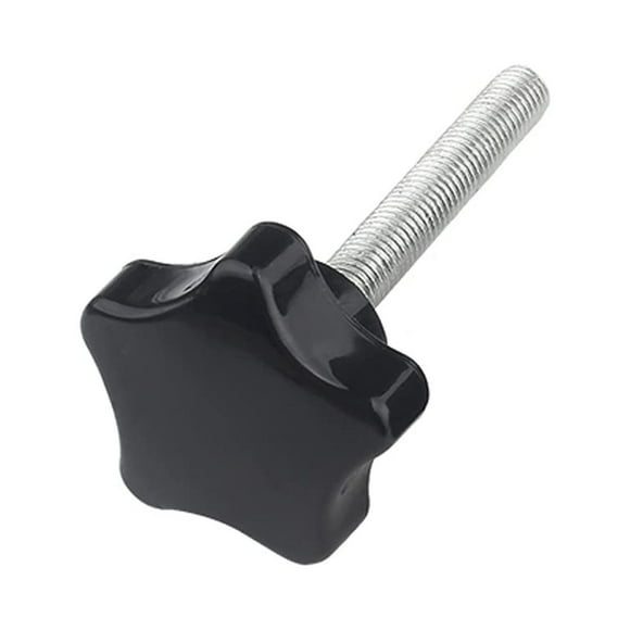 10pcs M6*12mm Star Clamp Knob Handle Knurled Screw Head Diameter 38mm Knobs Nut Screw Thread Replacement Machine Handle Machine Screw