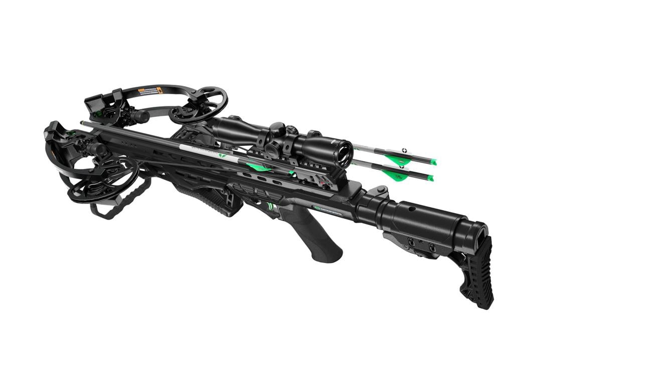 CenterPoint Archery Wrath 430 FPS Compound Crossbow with Full Accessory Package (Black)
