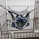 thumbnail image 4 of Methold Hamaca transpirable y resistente a la abrasión para jaula para mascotas, nido acogedor para animales pequeños Hábitats y jaulas para animales pequeños Gato azul M35*35cm, 4 of 6