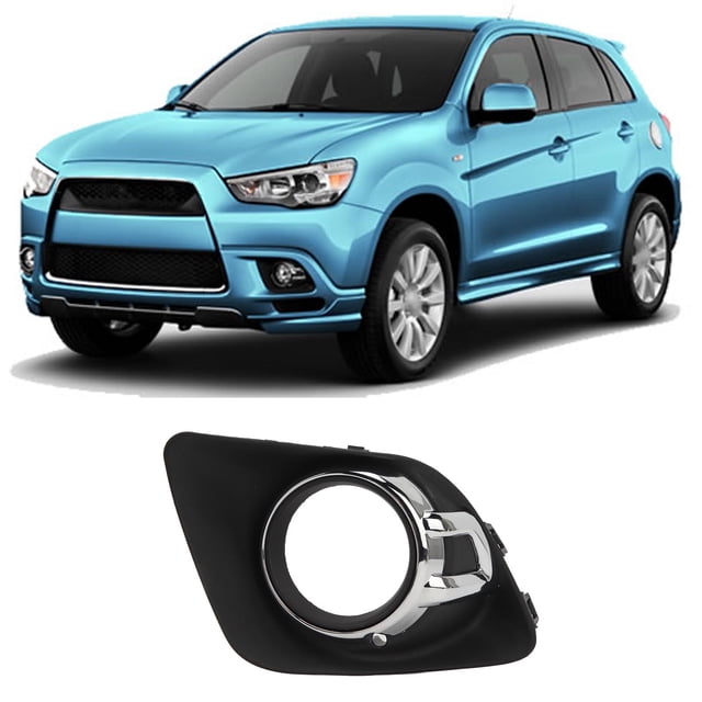 Luz AntoniBla para Coche, Embellecedor Cromado, Protectión Elegante, Diseño Elegante, Ajuste Perfecto para Outlander Sport ASX RVR 2010-2012
